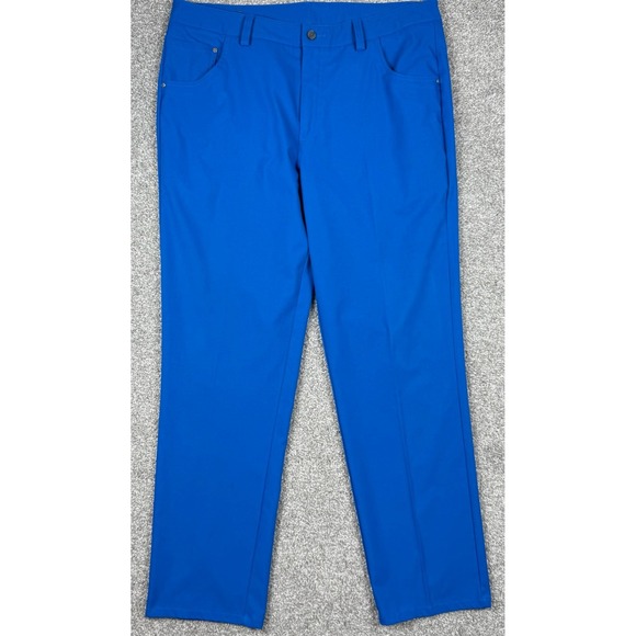 Puma Other - PUMA Golf Pants Men's 36x31Blue Performance Stretch 5 Pocket Straight Leg